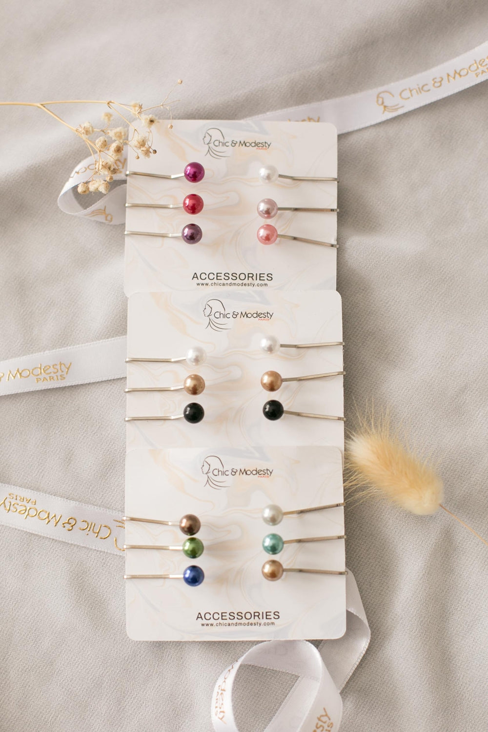 6 Pinces anti trou hijab accessoire pour femme musulmane boutique en ligne