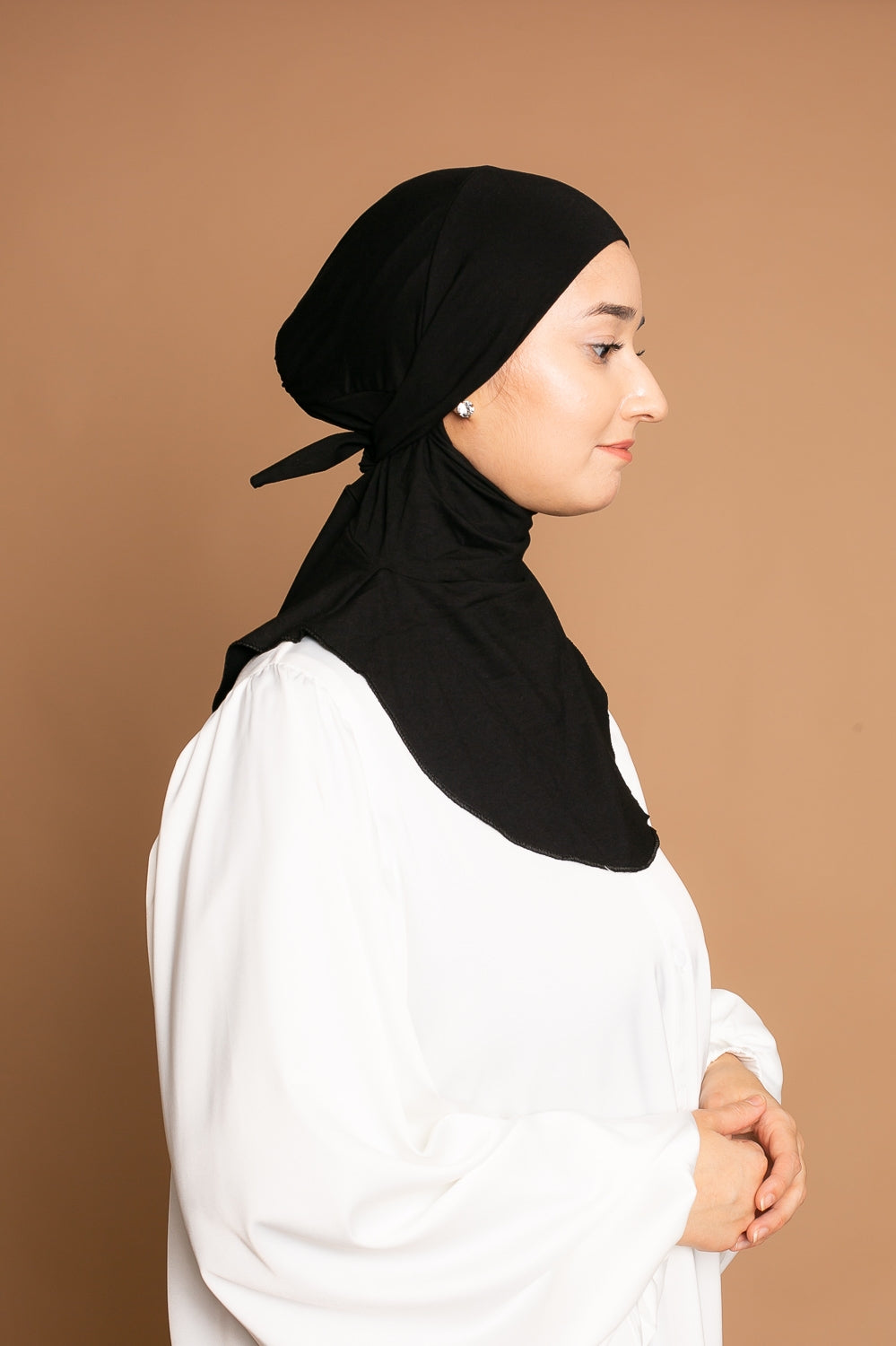 Cagoule jersey prêt à nouer cration