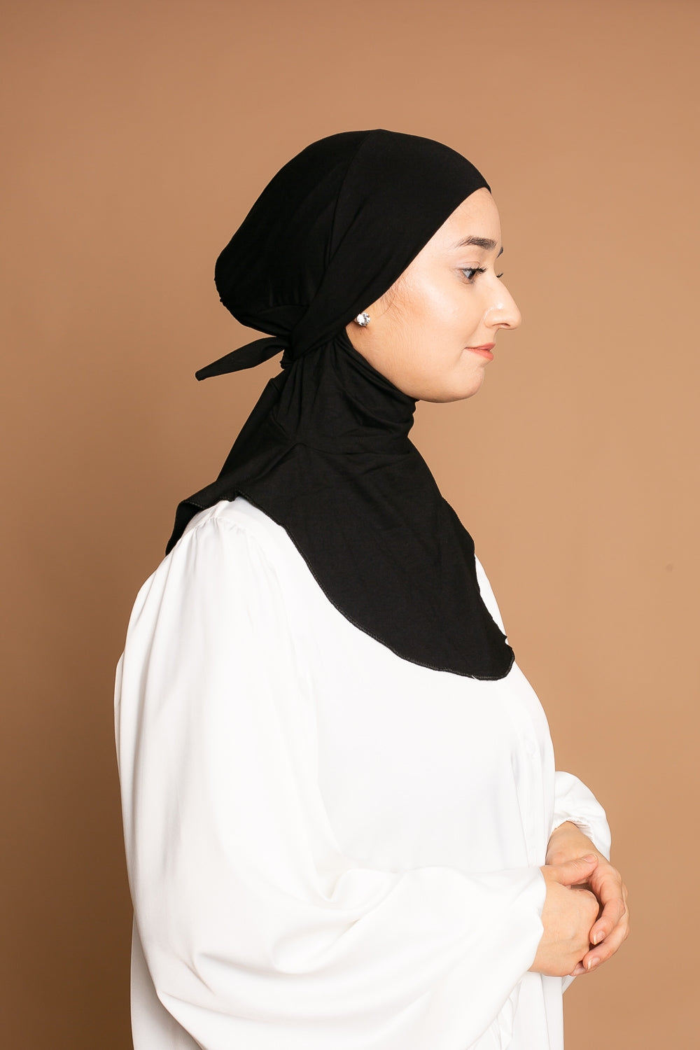 Cagoule jersey prêt à nouer cration