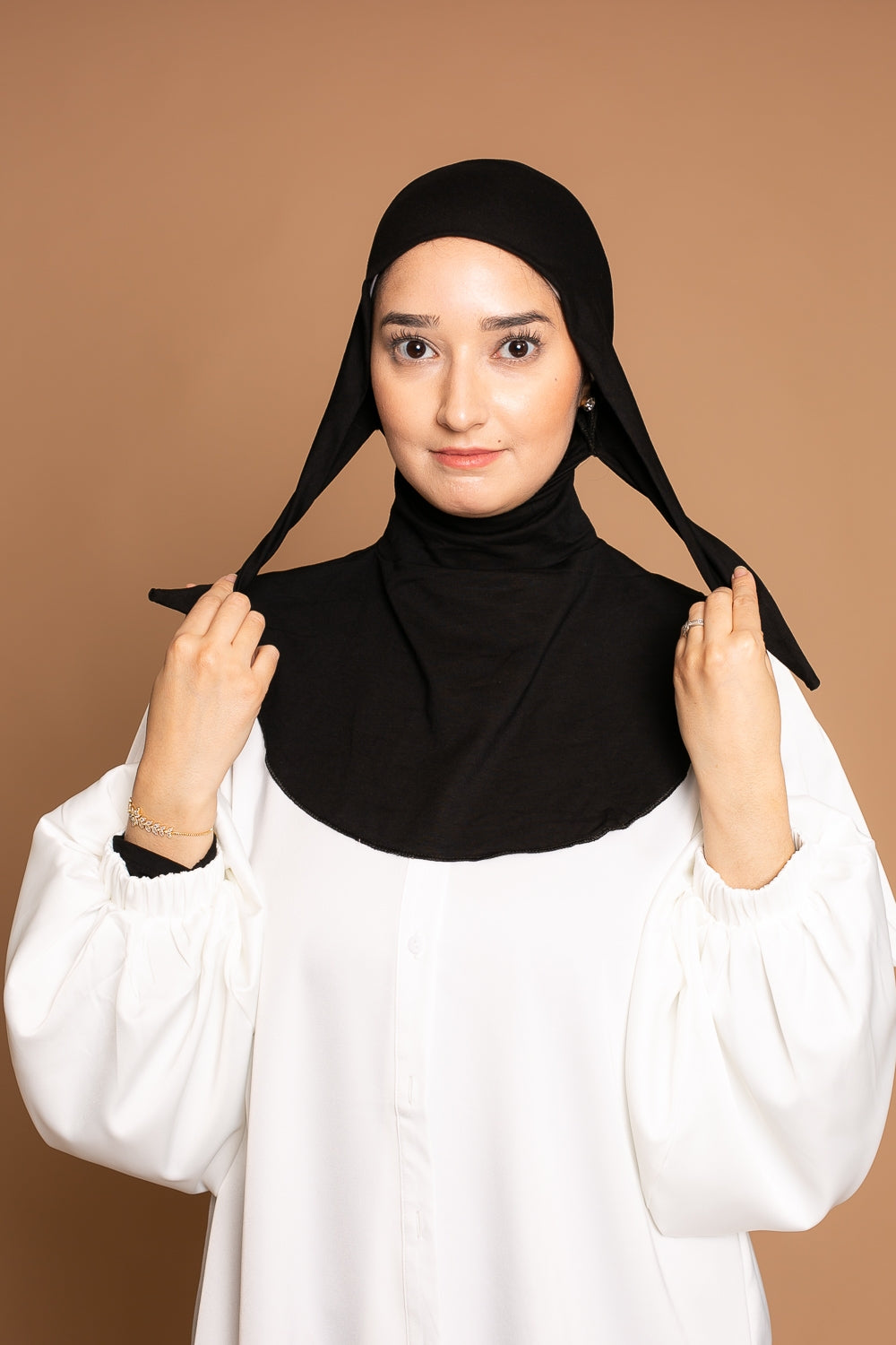 Cagoule jersey prêt à nouer cration