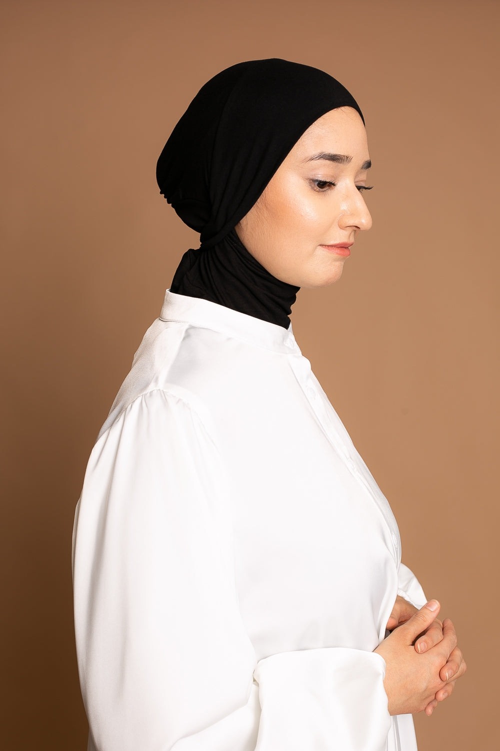 Cagoule jersey prêt à nouer cration