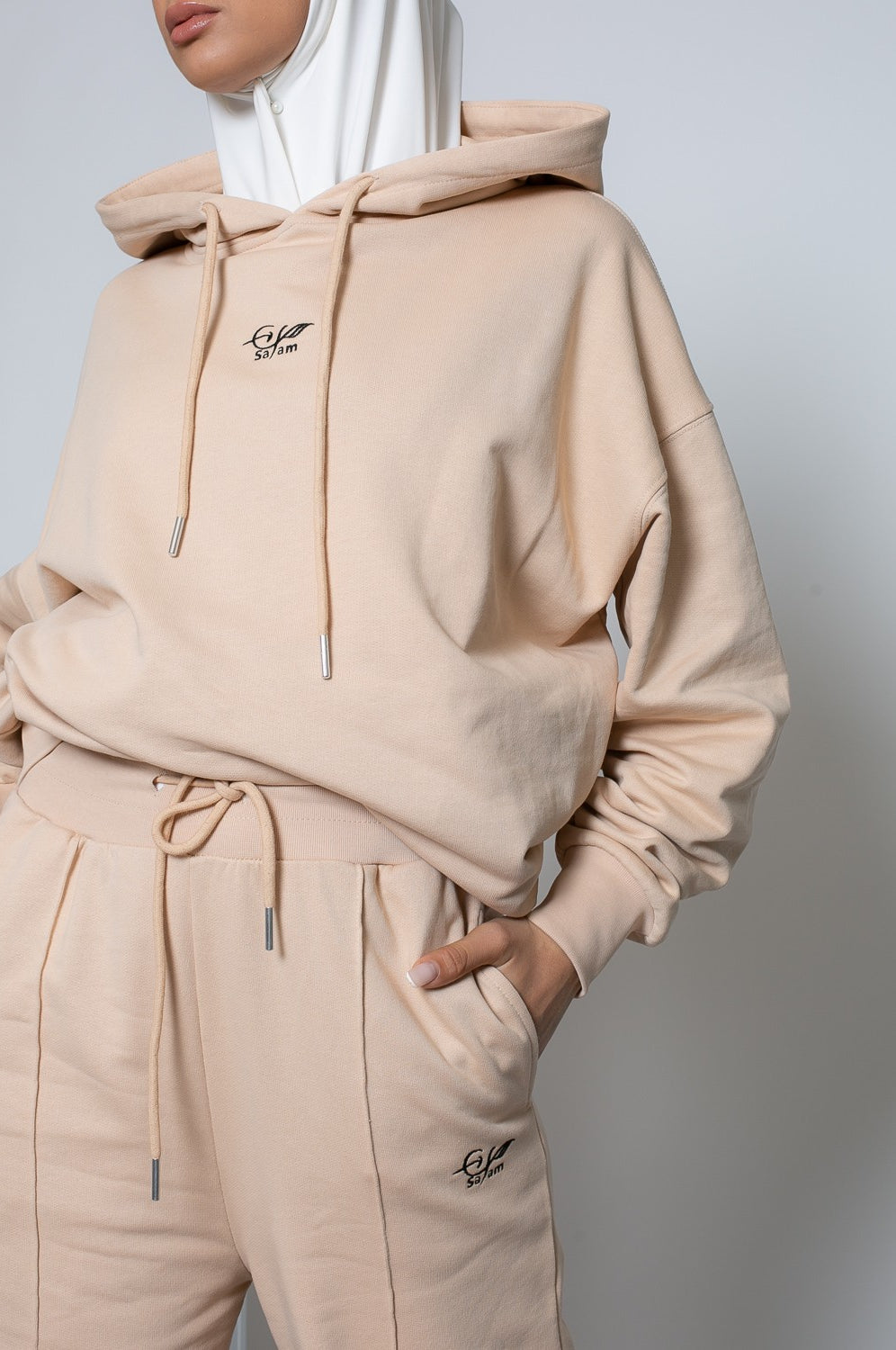 Bas de jogging large pour femme collection Salam