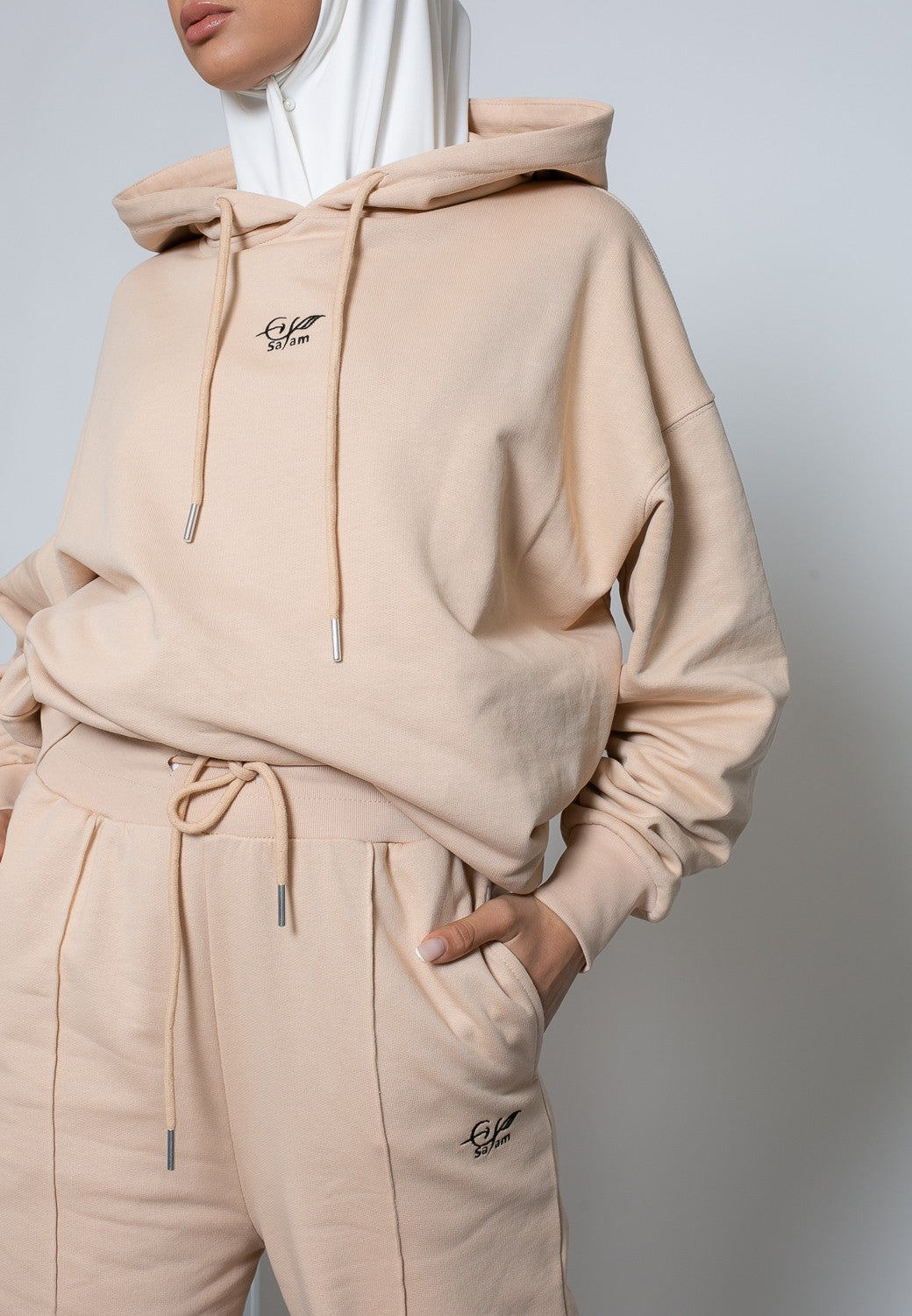 Bas de jogging large pour femme collection Salam