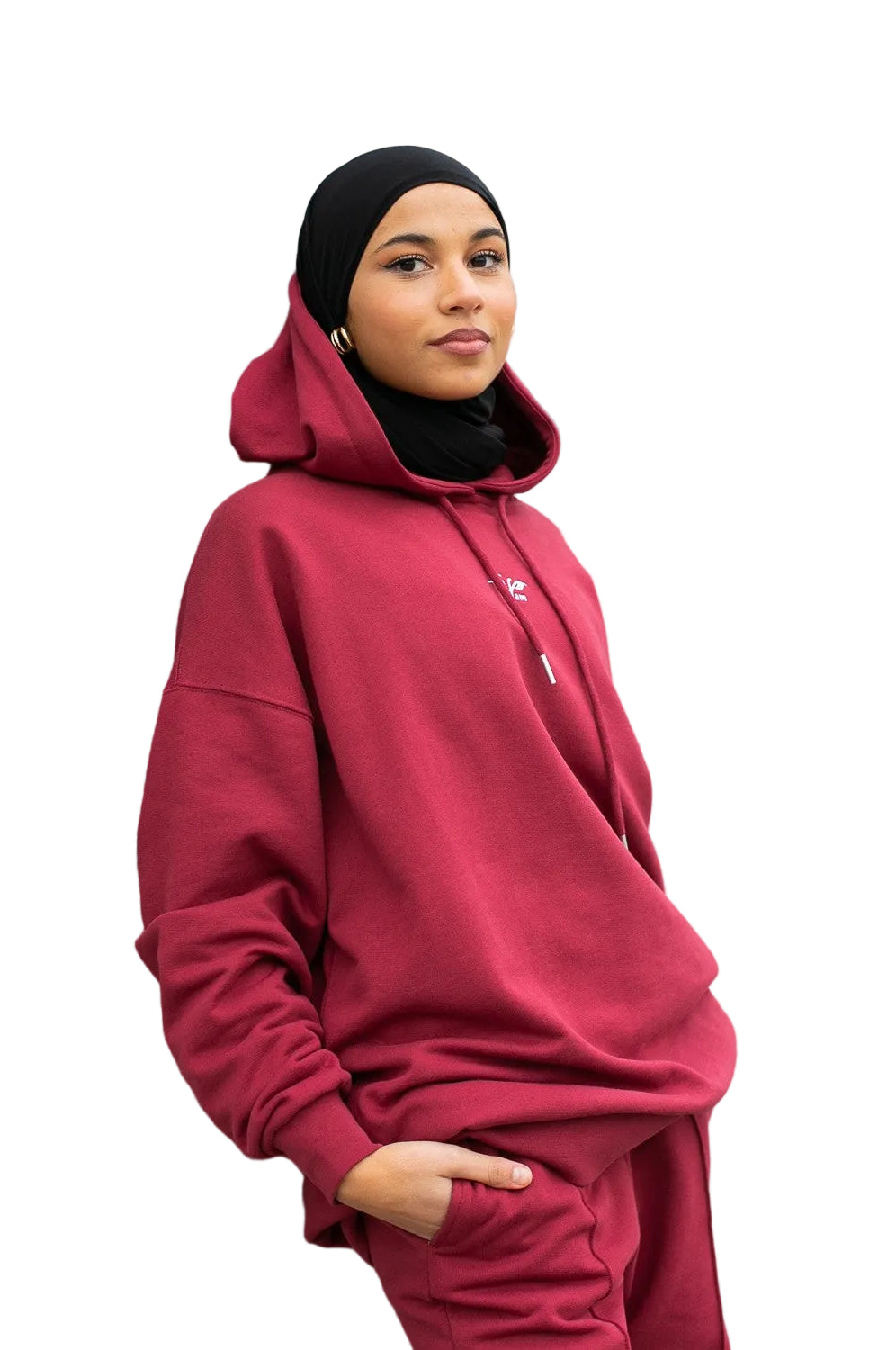 sweat à capuche oversize pour femme
