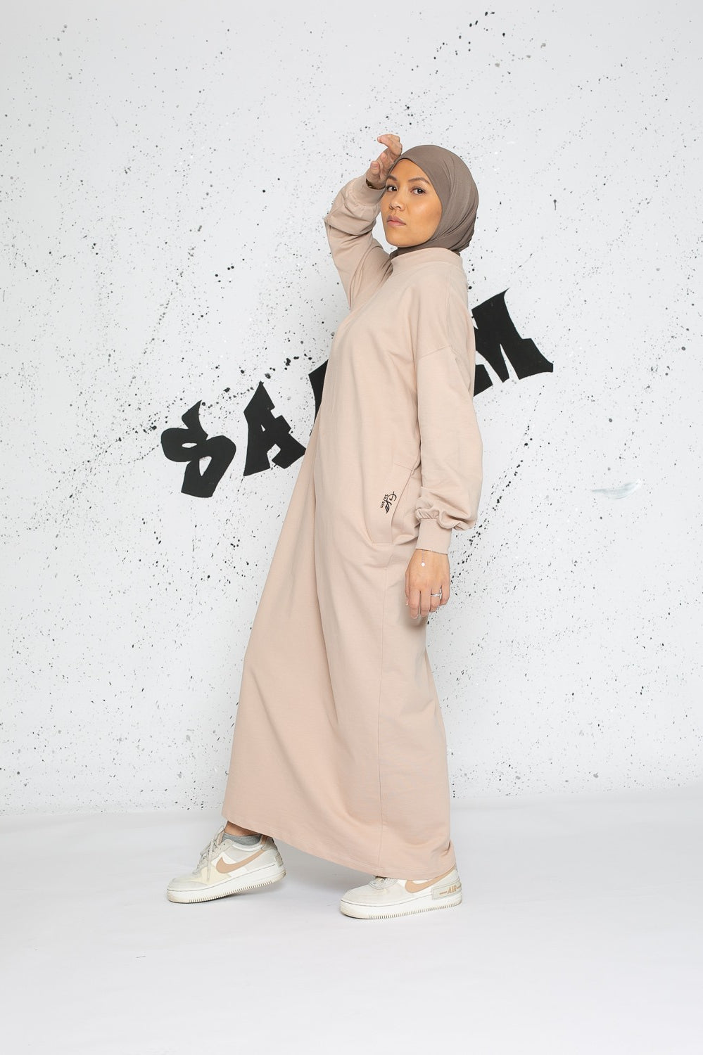 robe sweat large pour fille musulmane