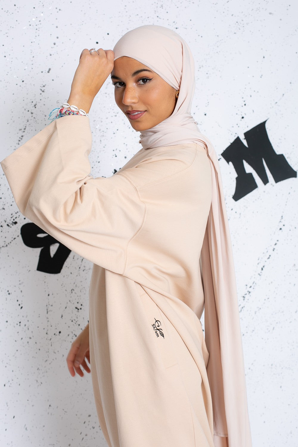 robe sweat manche large Salam