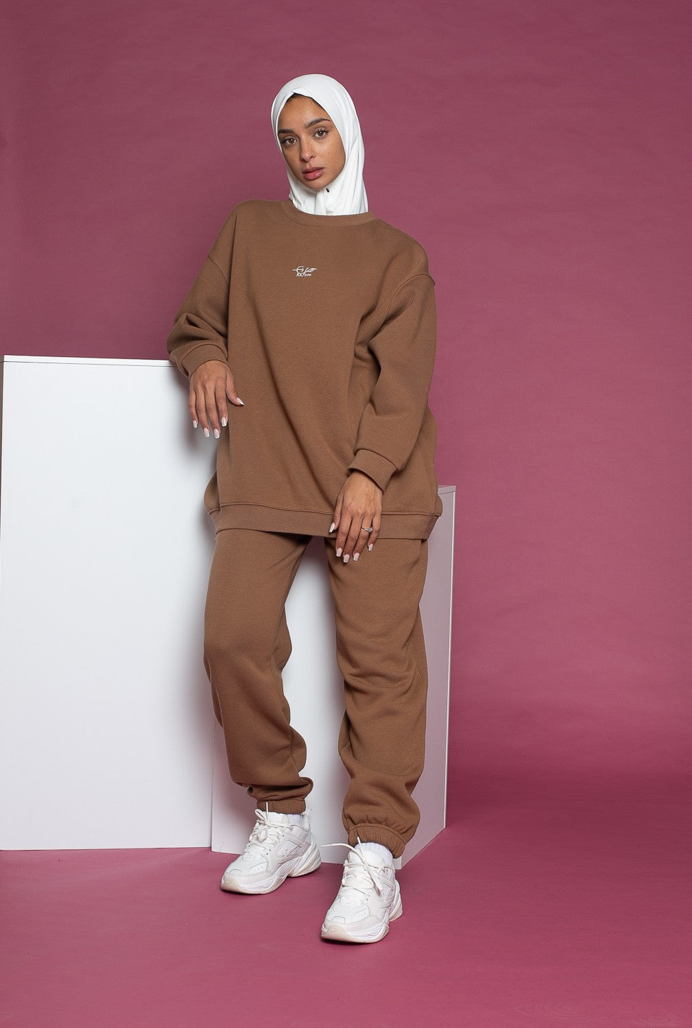 Ensemble jogging coupe loose pour jeune fille