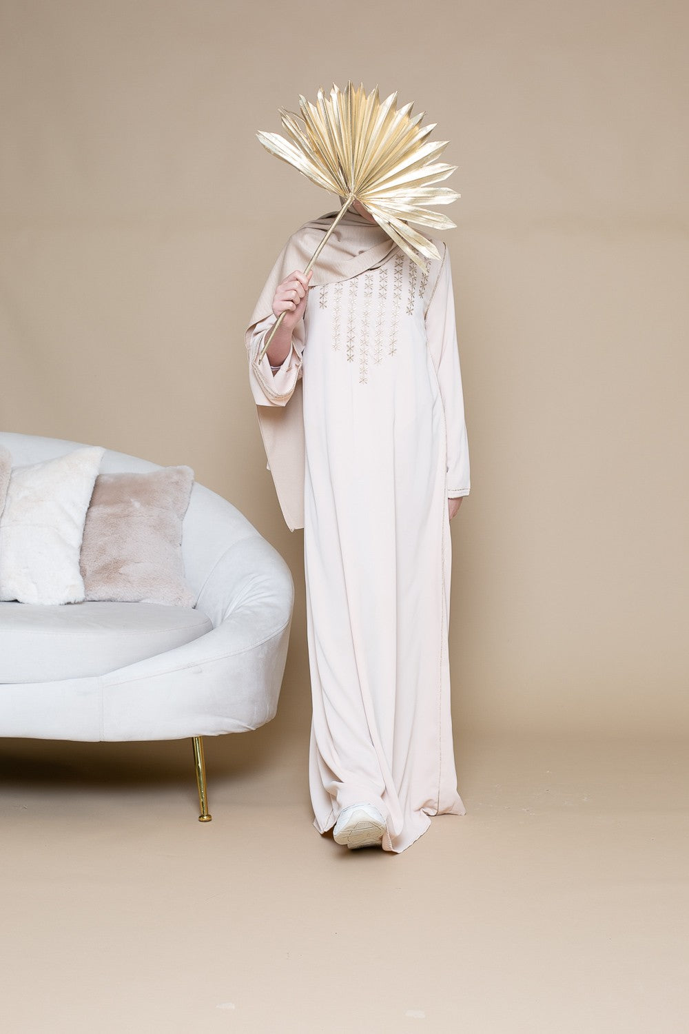 Robe caftan jeune fille