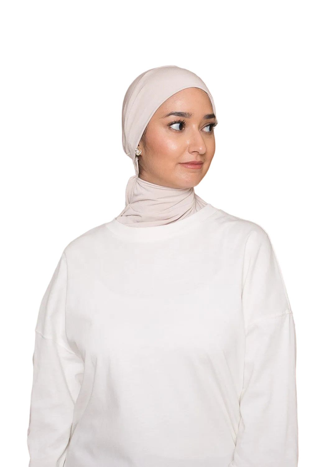 cagoule à nouer lycra. Sous hijab pour femme musulmane