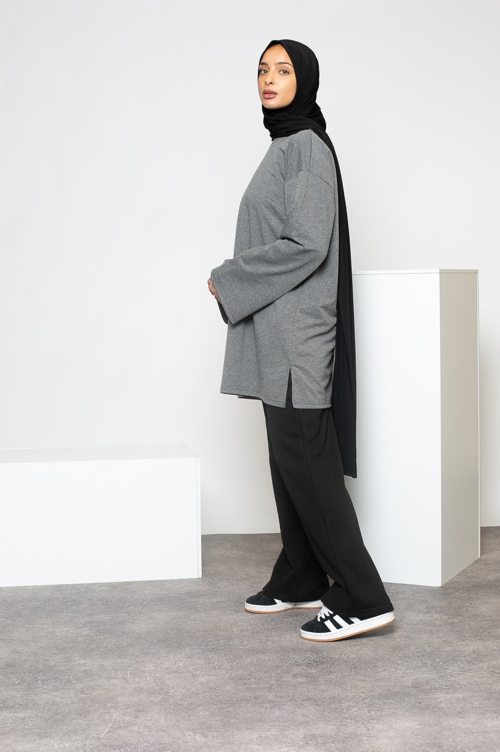 Haut ample large sportswear pour femme musulmane