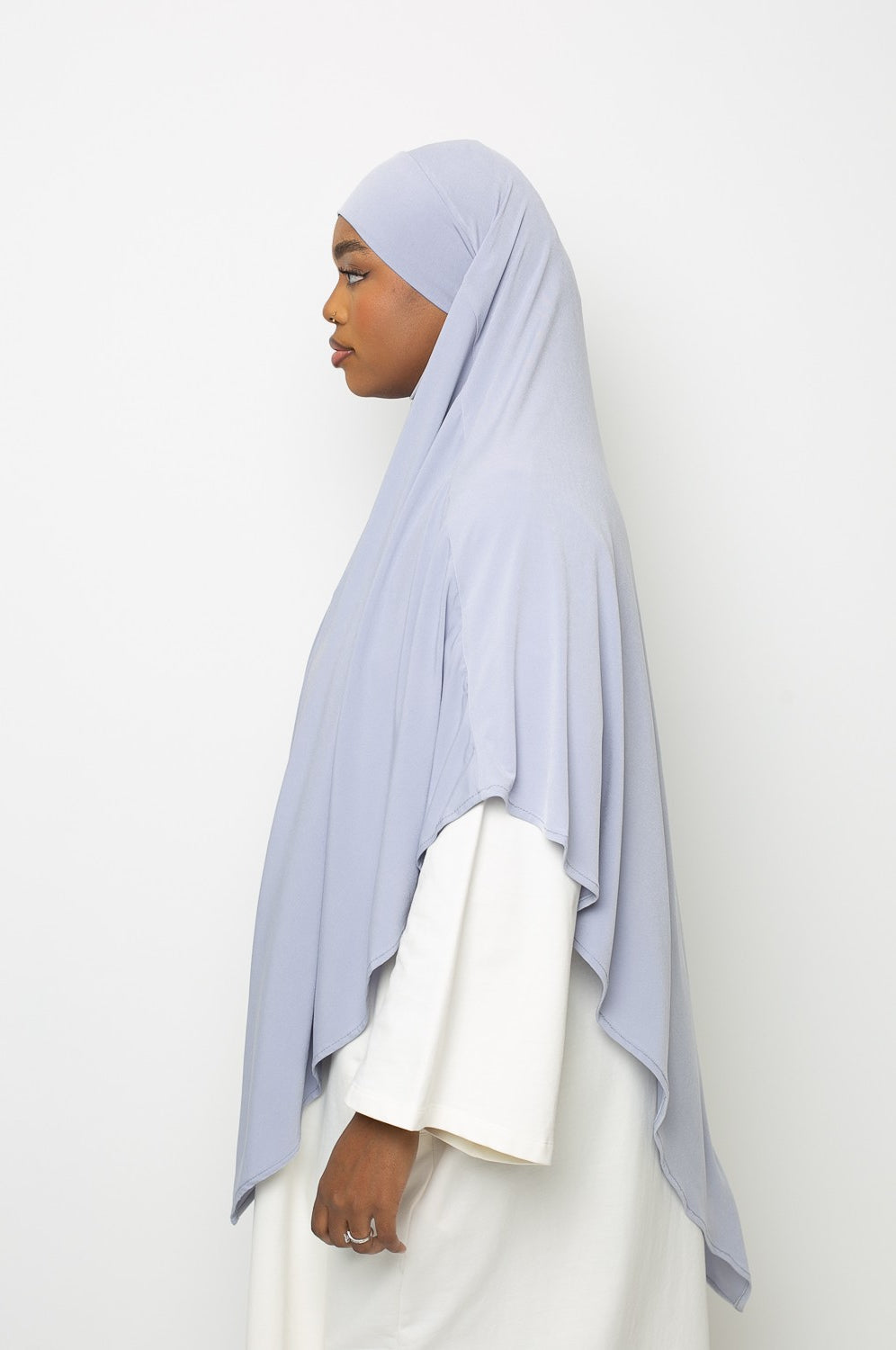 Khimar Jersey premium gris