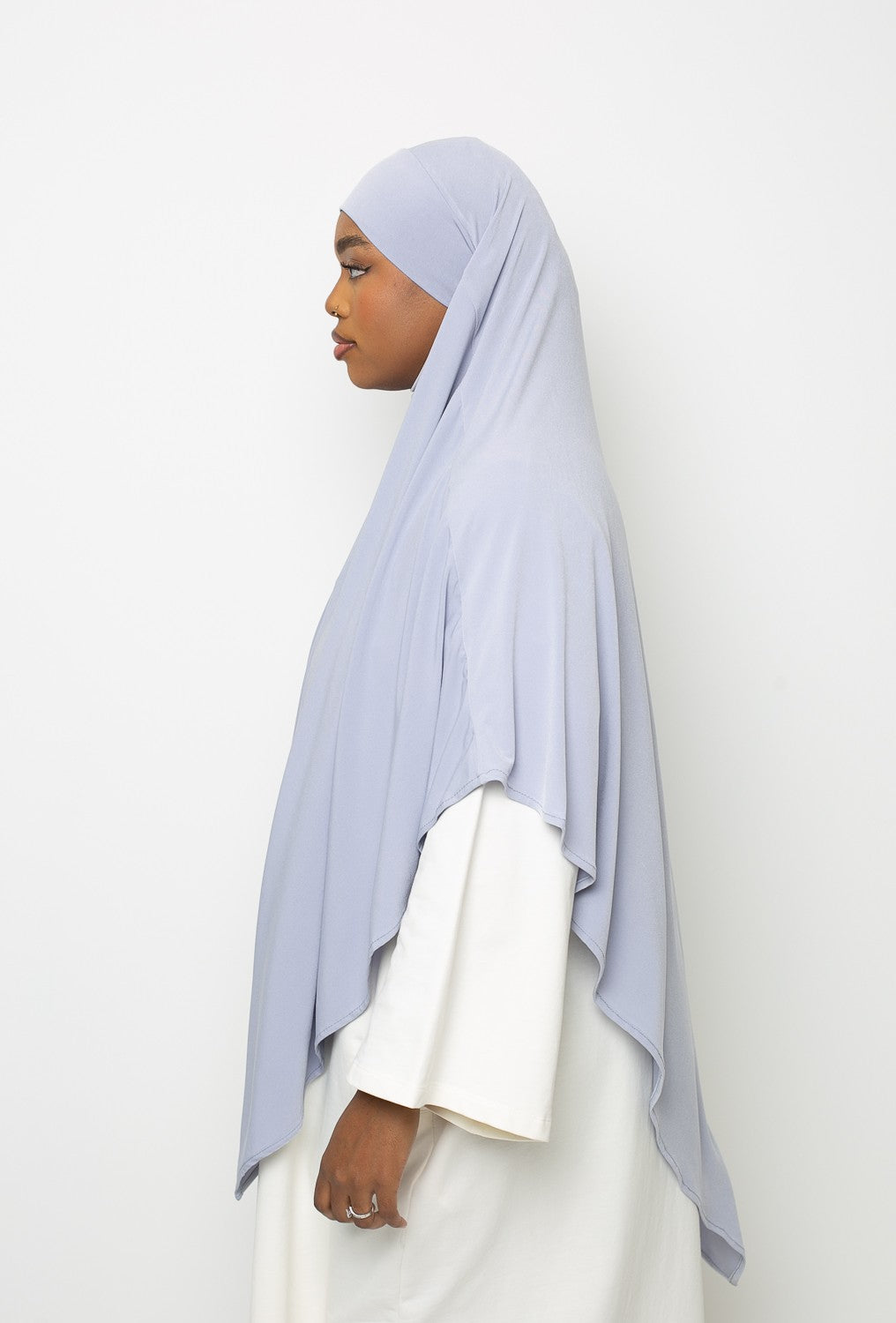 Khimar Jersey premium gris