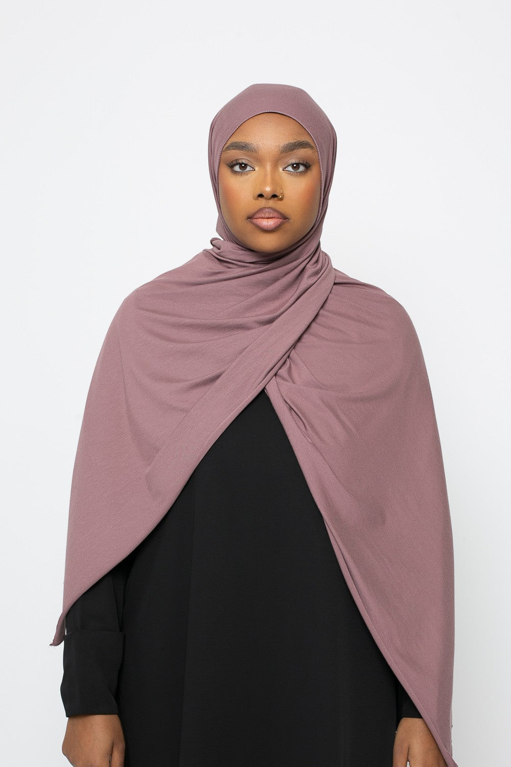 Hijab Jersey taupe rosé