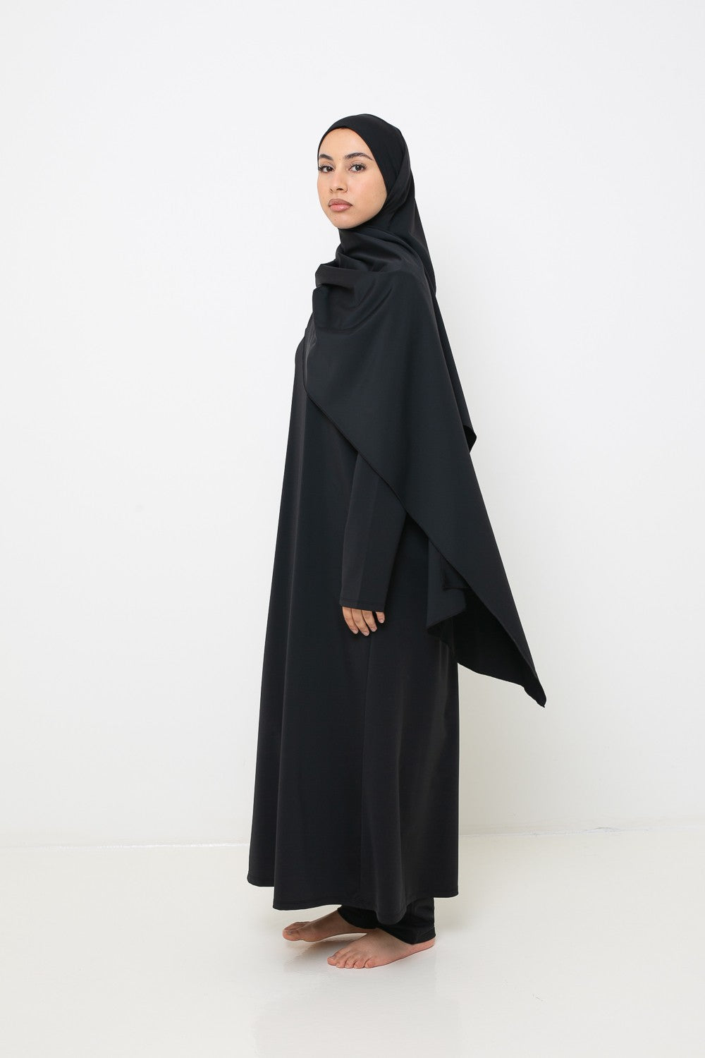 Burkini long avec hijab de qualité pour femme musulmane collection 2025