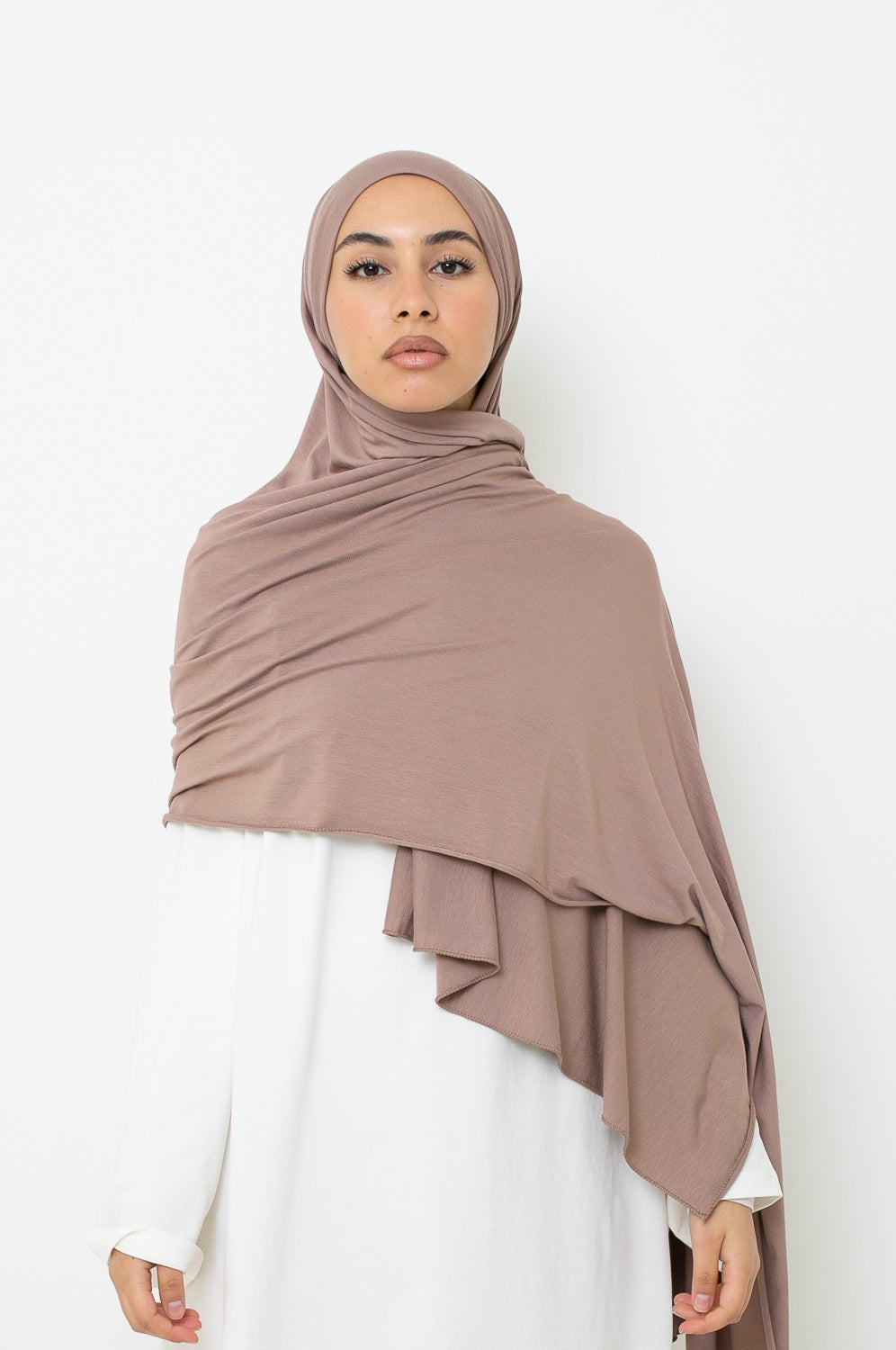 Hijab jersey coton enfilable