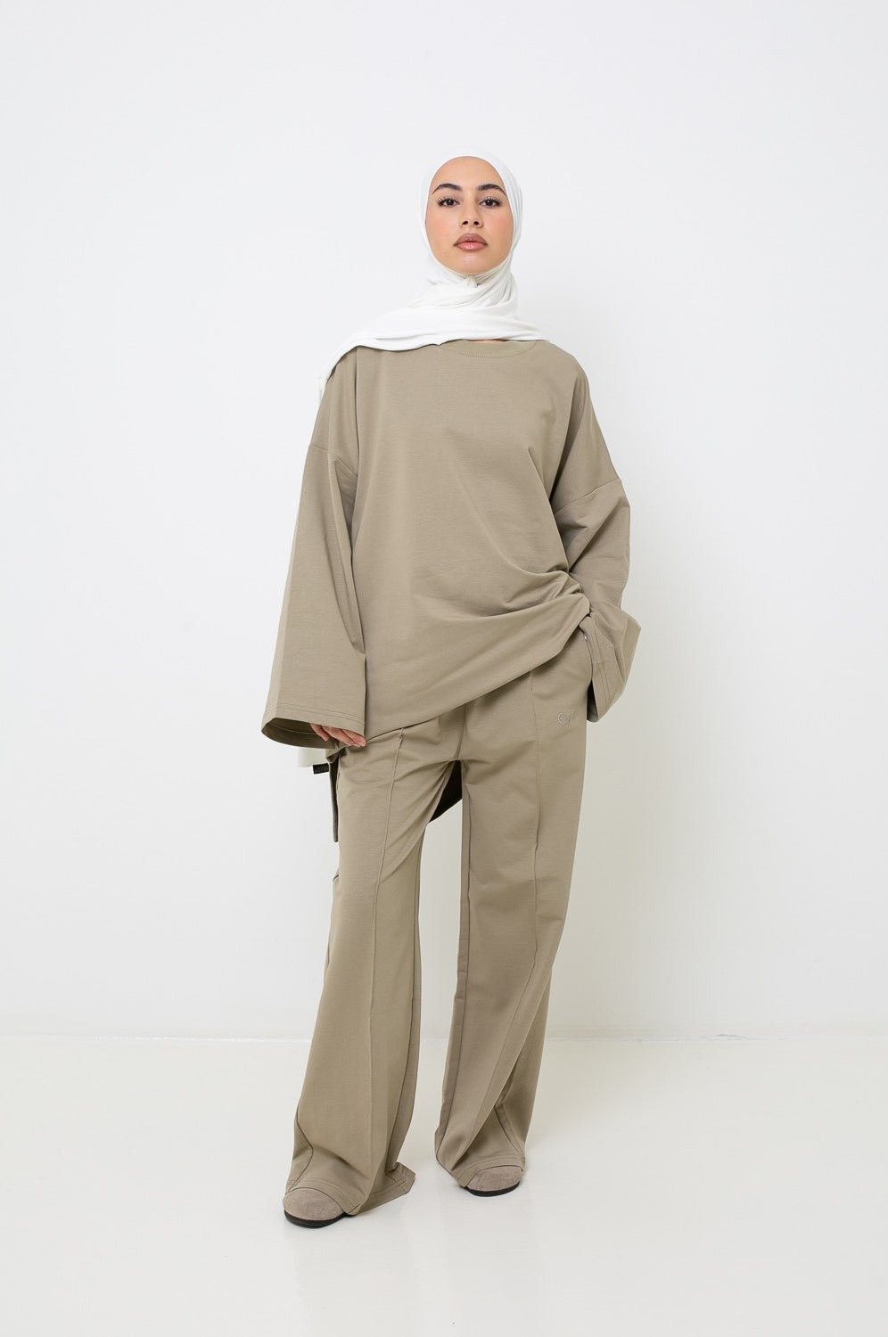 Pantalon ample coton sauge pour femme musulmane. Boutique hijab moderne