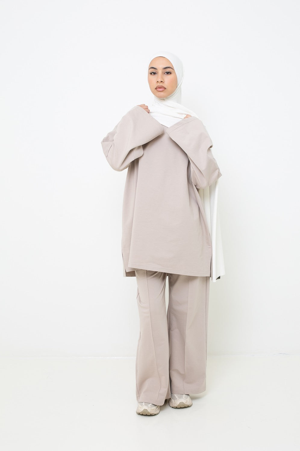 Pantalon ample en coton printemps été pour femme musulmane. Marque CM