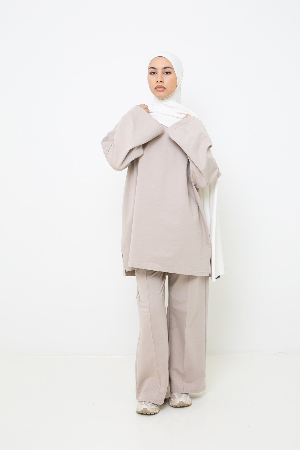 Pantalon ample en coton printemps été pour femme musulmane. Marque CM