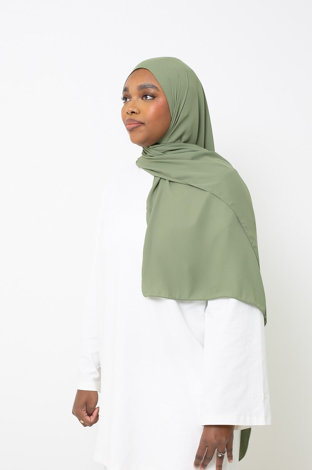 Hijab mousseline premium printemps été