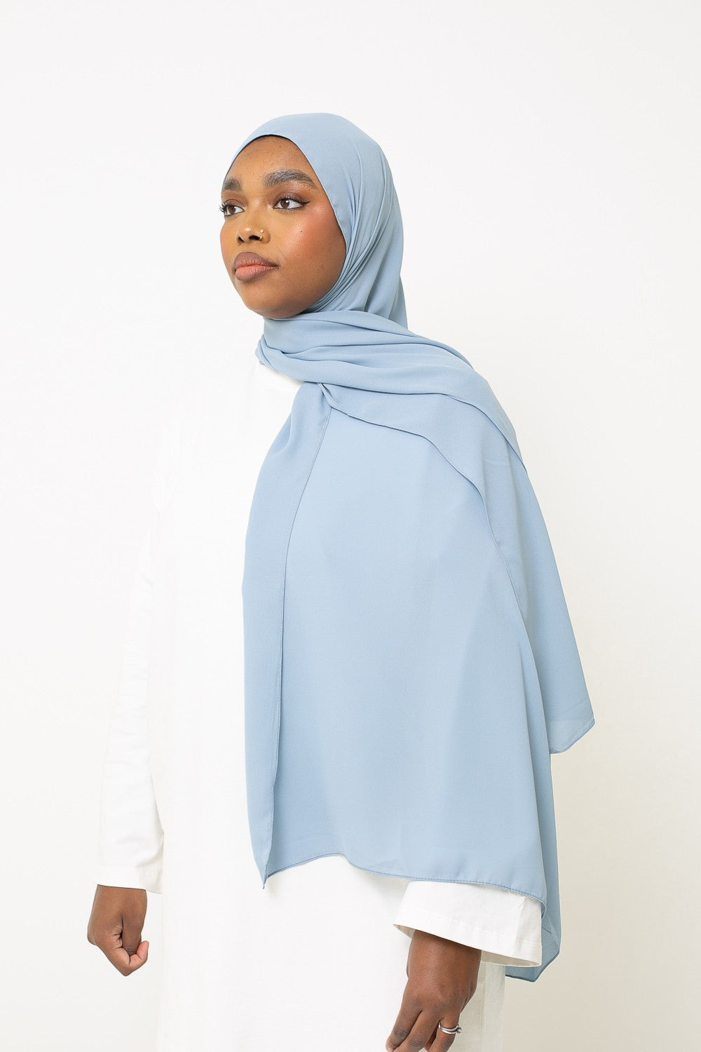 Hijab mousseline premium printemps été