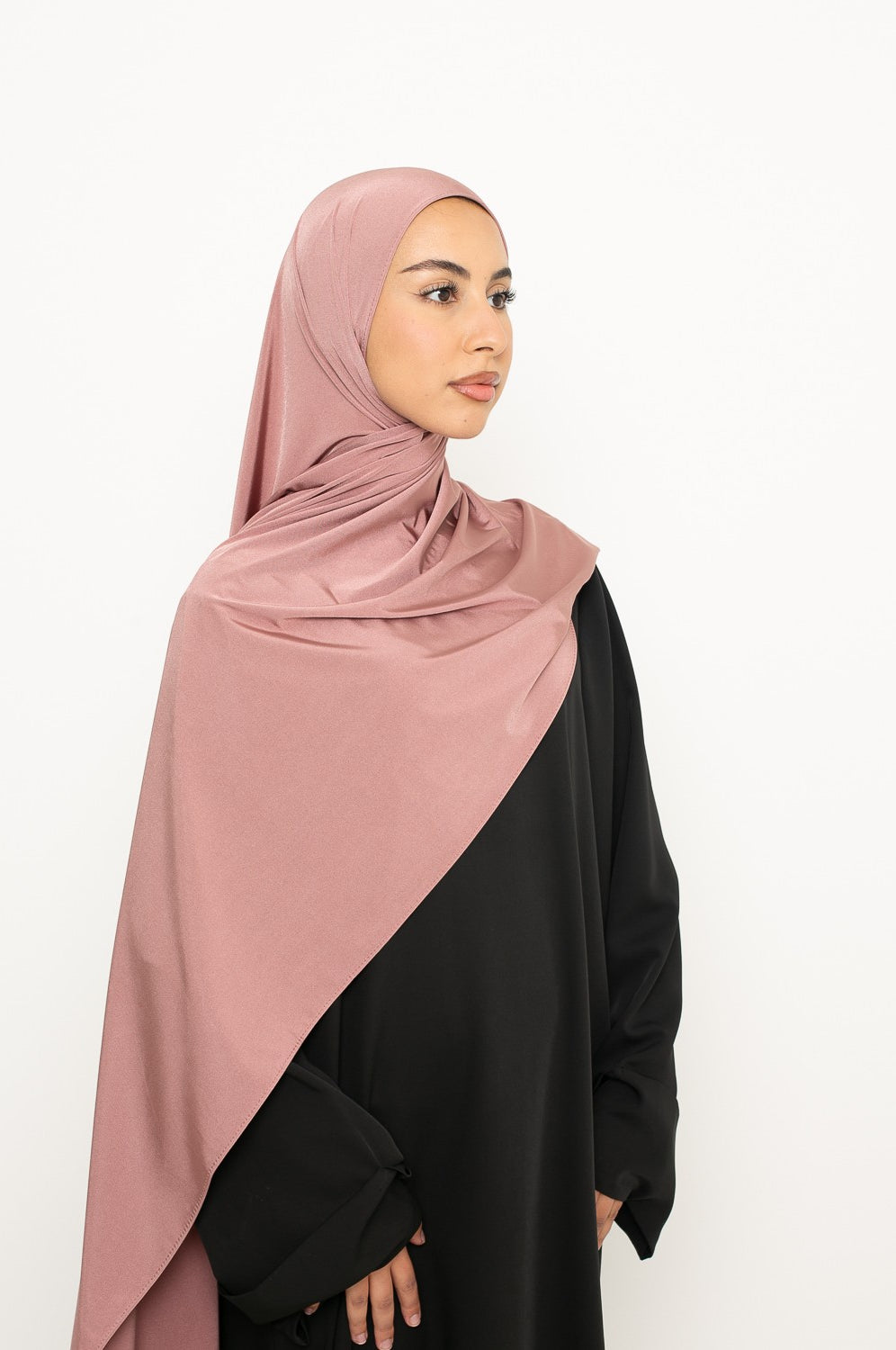 Hijab jersey satin premium. Boutique musulmane moderne