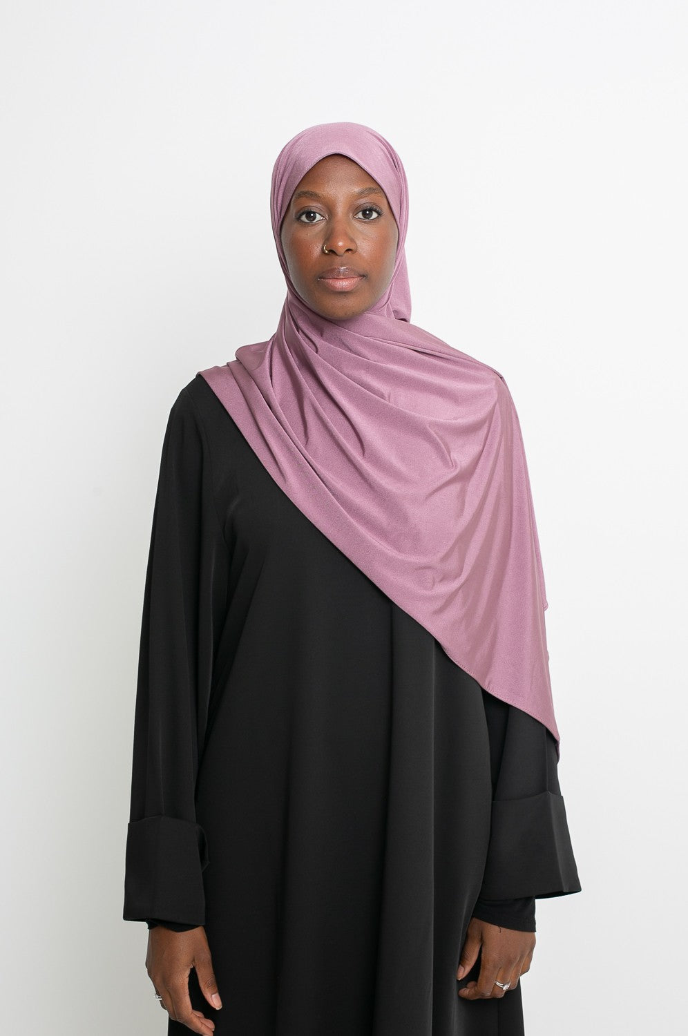Hijab jersey satin