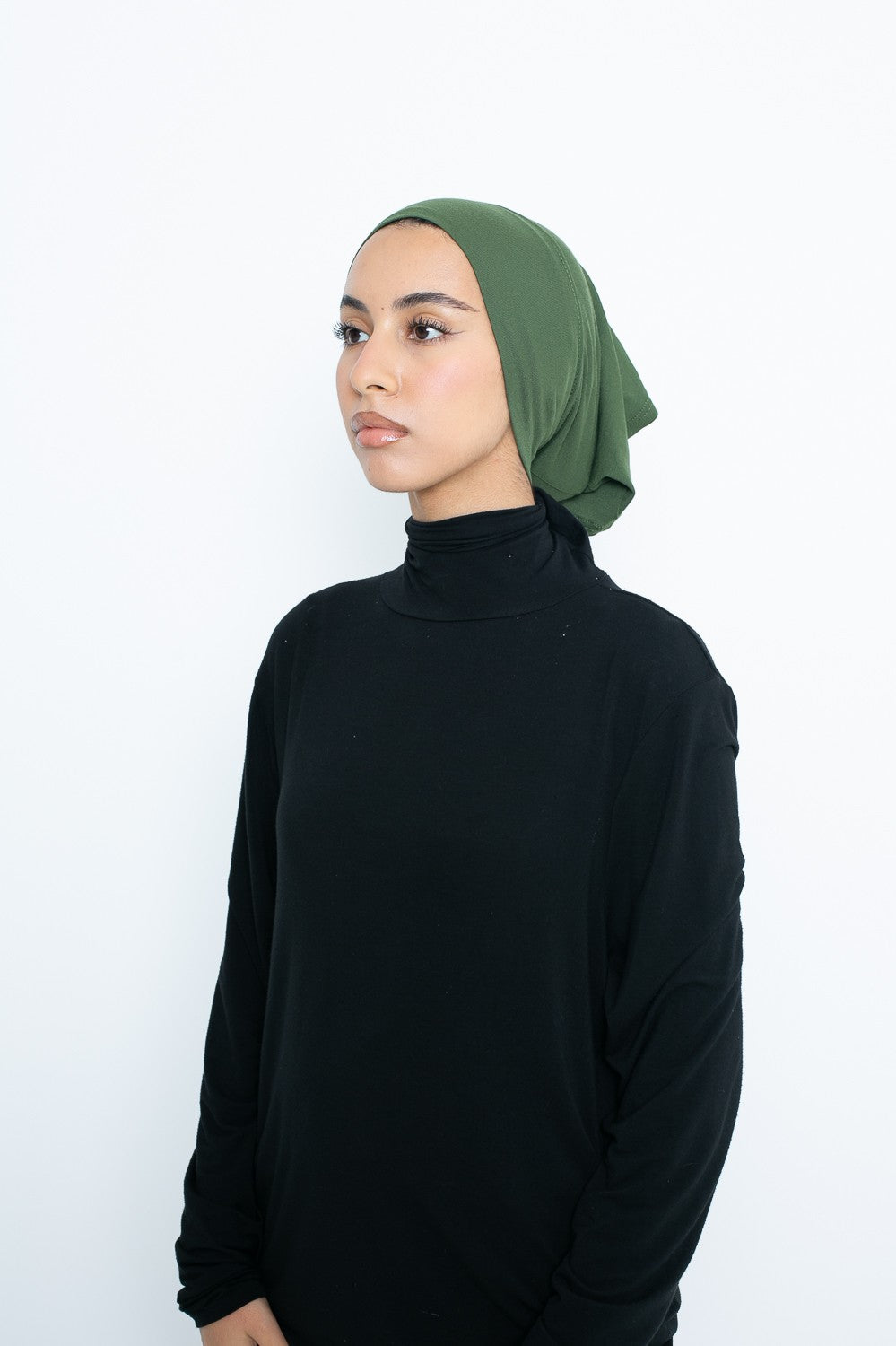 Bonnet jersey sous hijab pour femme musulmane