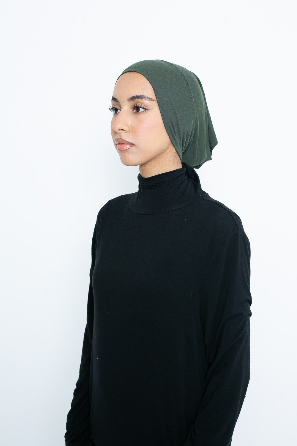 Bonnet jersey sous hijab pour femme musulmane