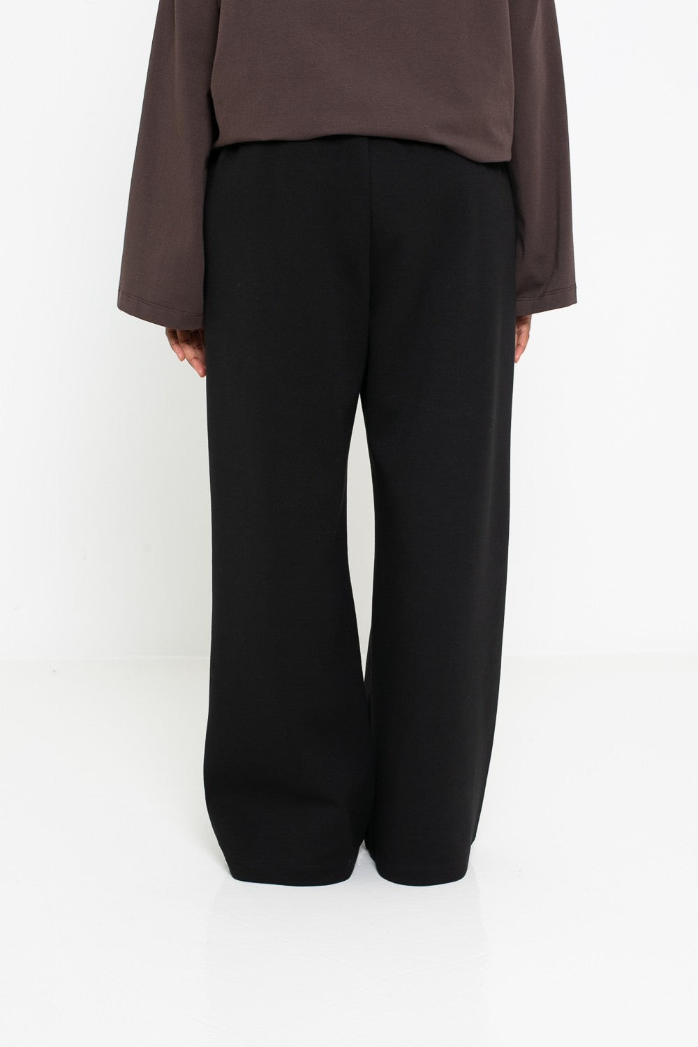 Pantalon ample sport face arrière taille élastique