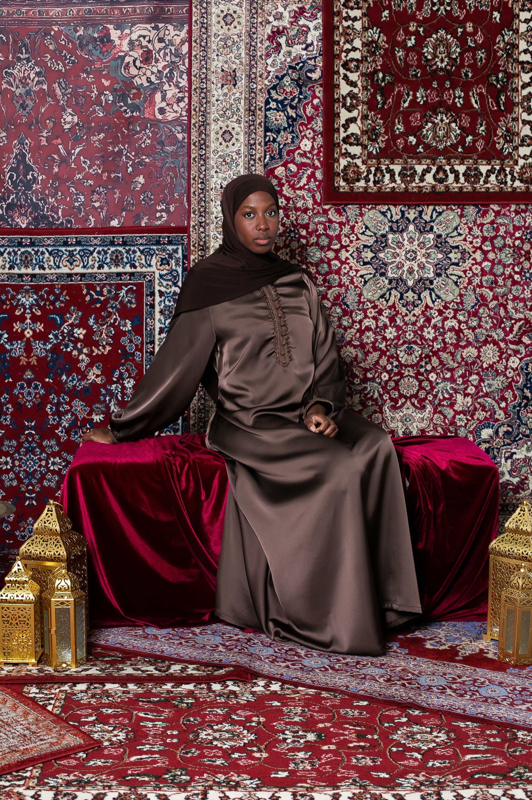 Robe traditionnelle pour femme musulmane. Ramadan 2026.