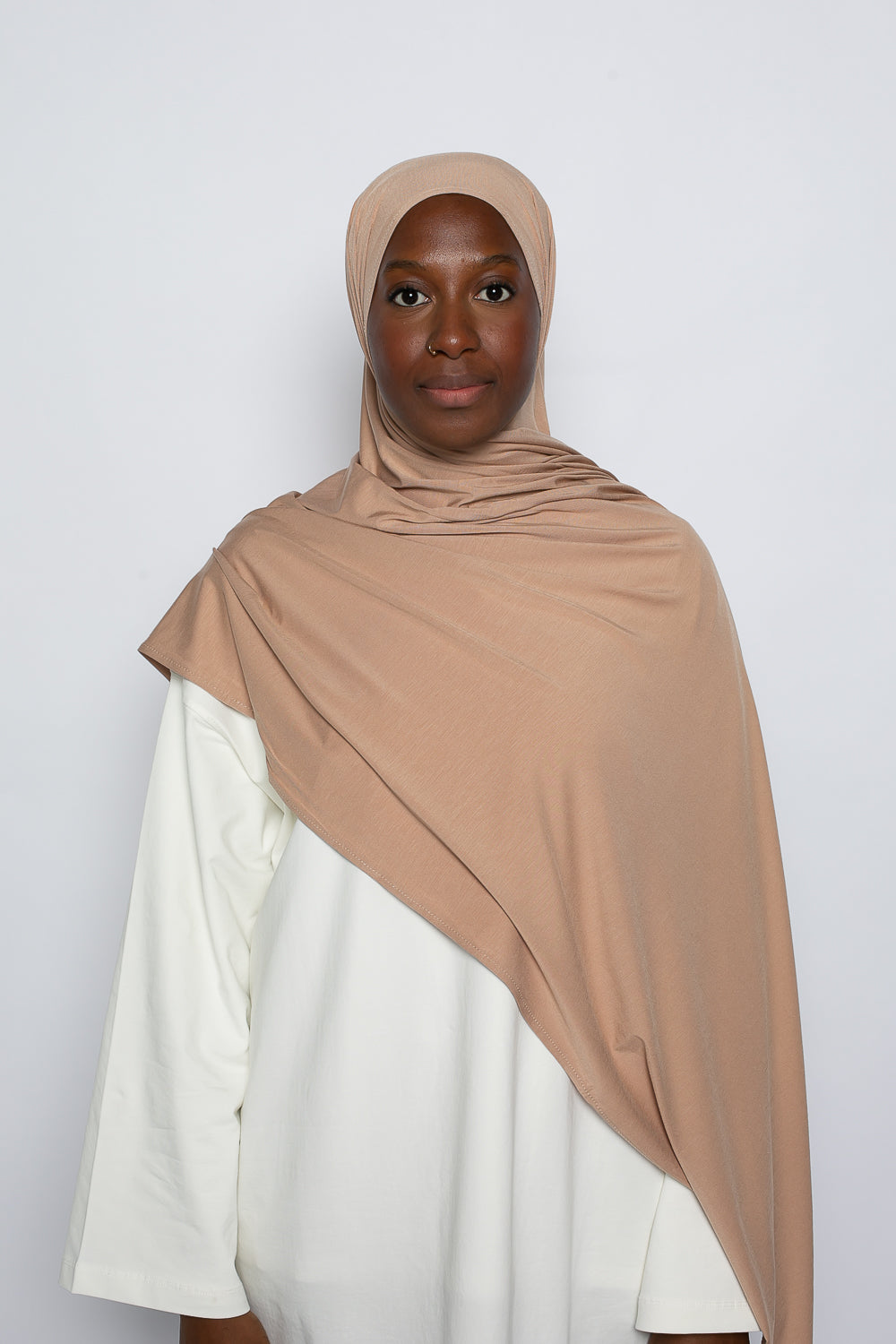 Hijab léger pour les fortes chaleurs en fibre naturelle