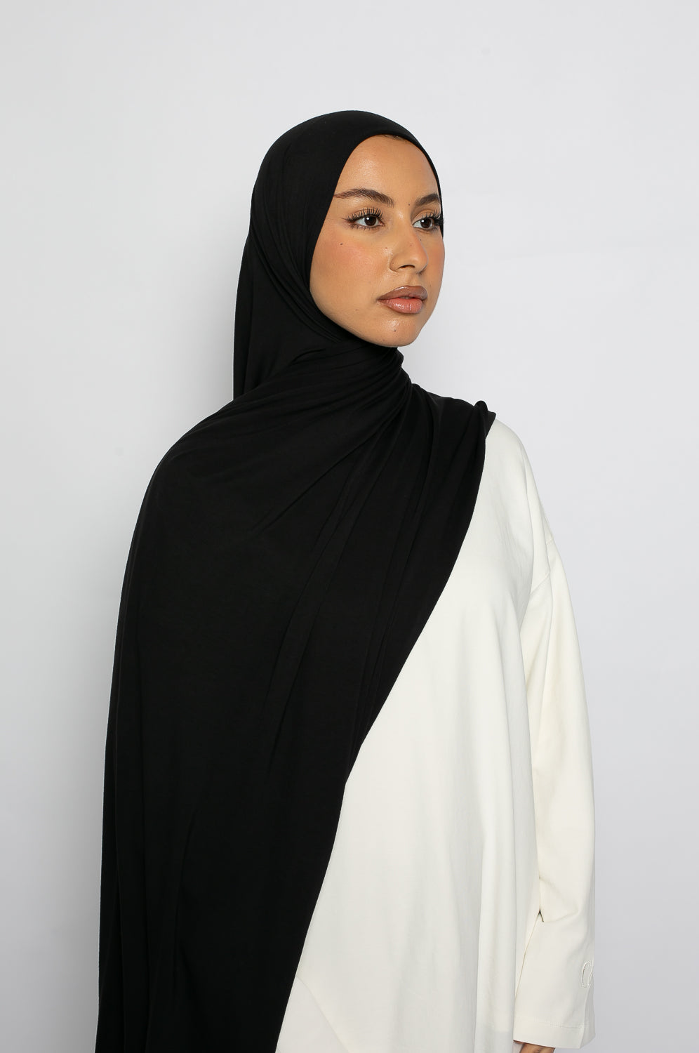 Le hijab en fibre naturelle pour le printemps et l'été