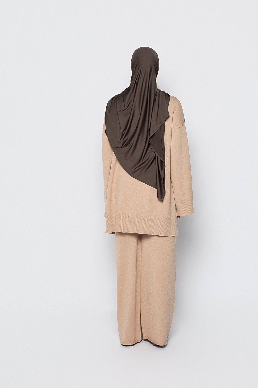 ensemble maille vue de dos