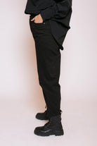 Jeans slouchy noir pour femme boutique hijab pas cher