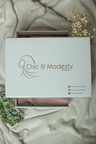 Boxe cadeau blanche et doré Chic and Modesty