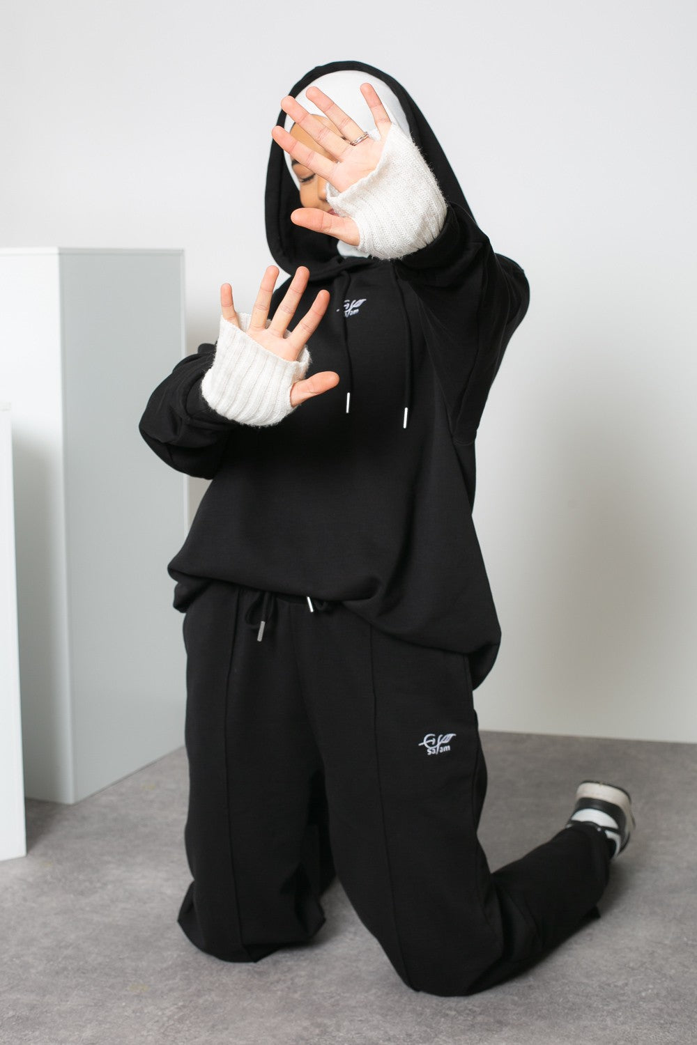 ensemble jogging Salam noir