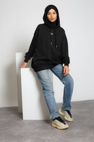 sweat Salam noir pour femme modeste