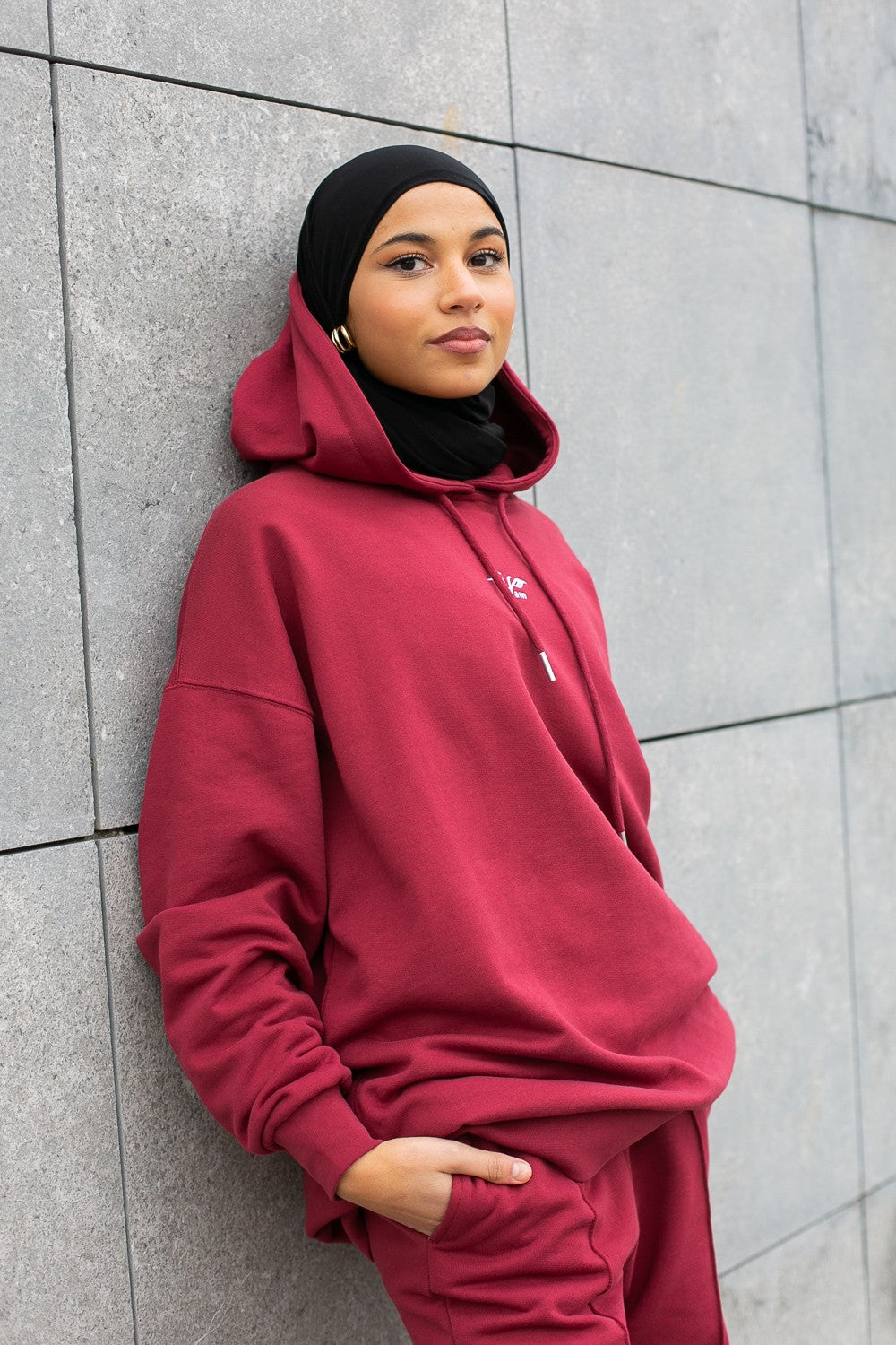 sweat à capuche oversize pour femme