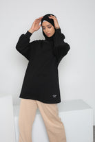 Tee shirt manche longue manche bouffante pour femme sportswear