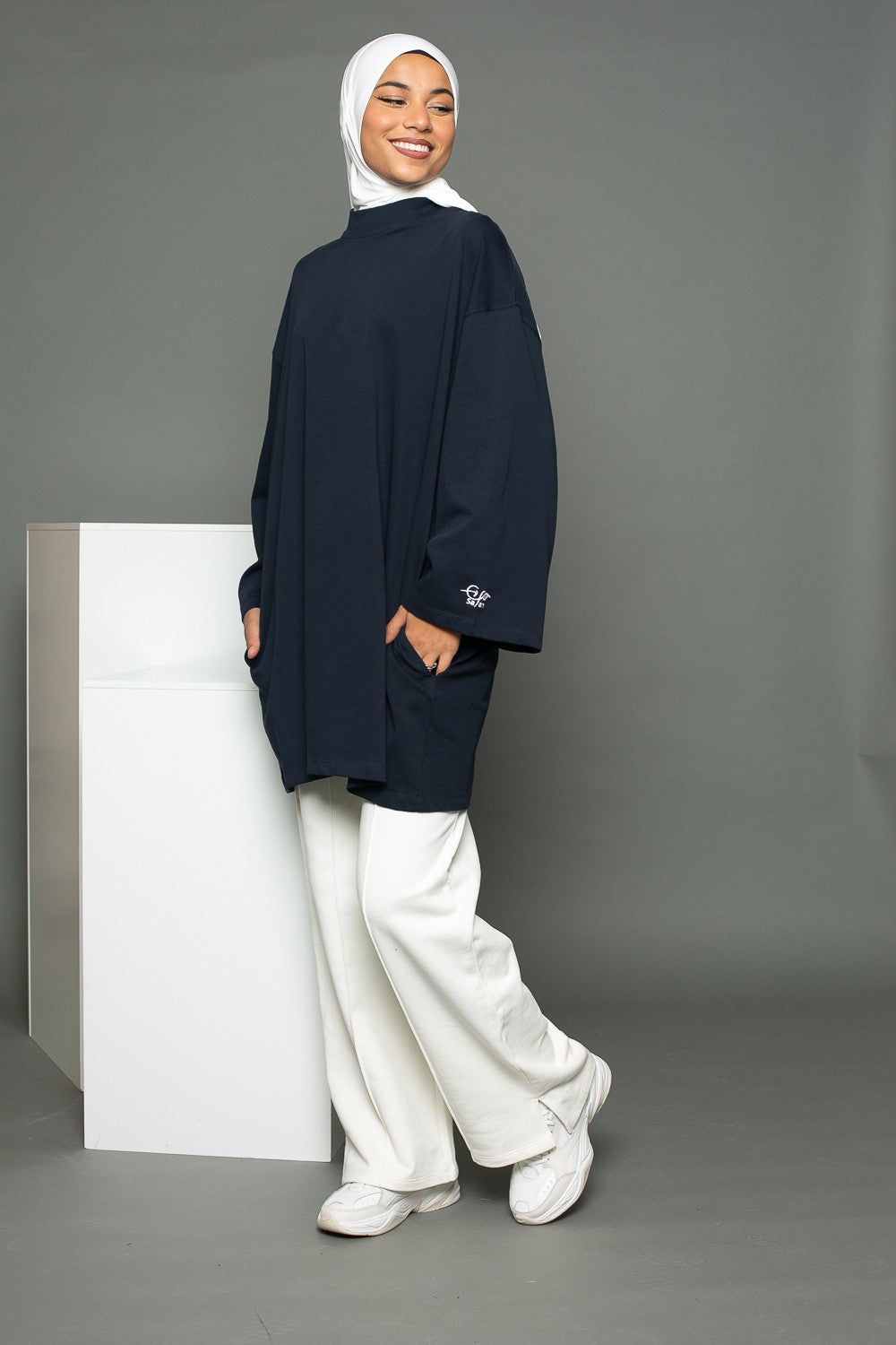 maxi tee shirt oversize manche large