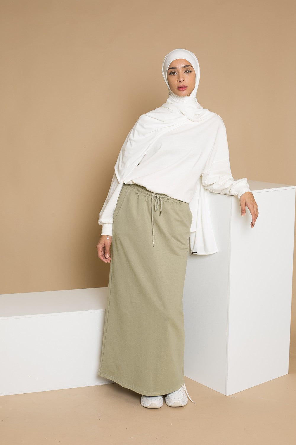 jupe d'été sport wear pour femme voilée