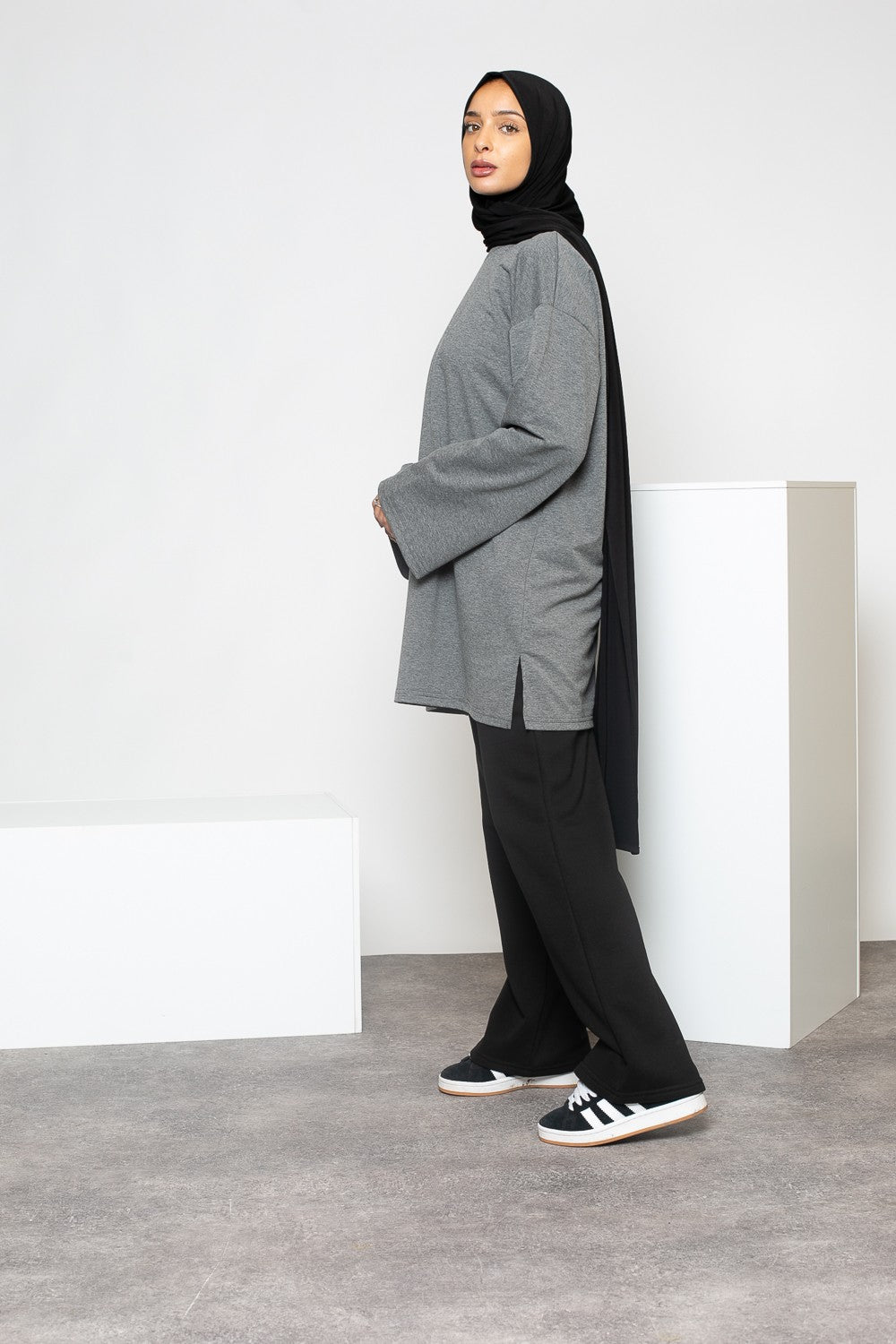 Haut ample large sportswear pour femme musulmane