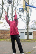 Bas de jogging ample noir pour femme musulmane. Coton. Marque Salam