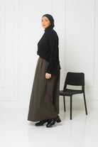Jupe longue d'hiver pour femme musulmane