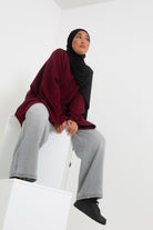 Jeans loose pour femme modeste. Marque Salam.