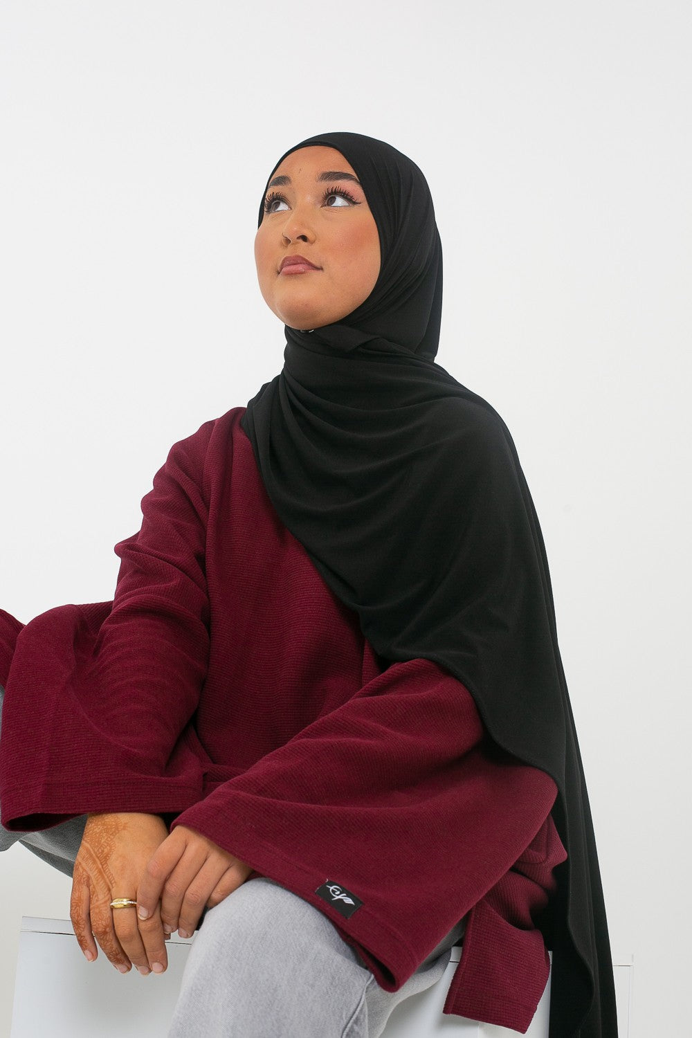 Pull très large pour femme musulmane. Marque Salam.