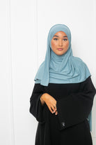 Hijab jersey doux pour femme musulmane moderne