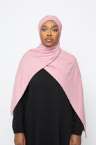 Hijab Jersey rose