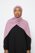 Hijab Jersey prune