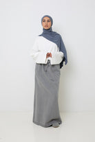 Jupe jean ample pour femme musulmane